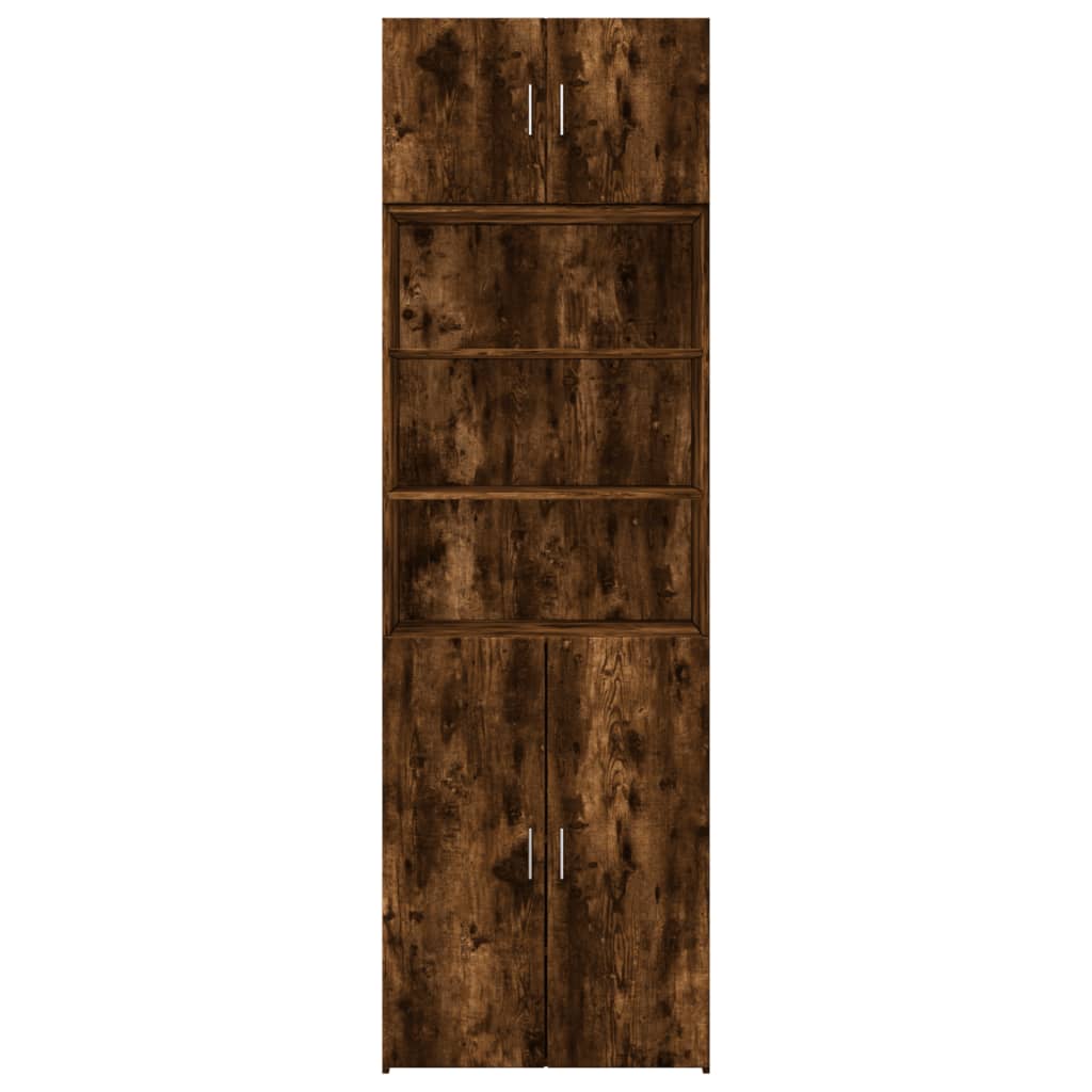 Ormarić za pohranu boja hrasta 70x42,5x225 cm konstruirano drvo