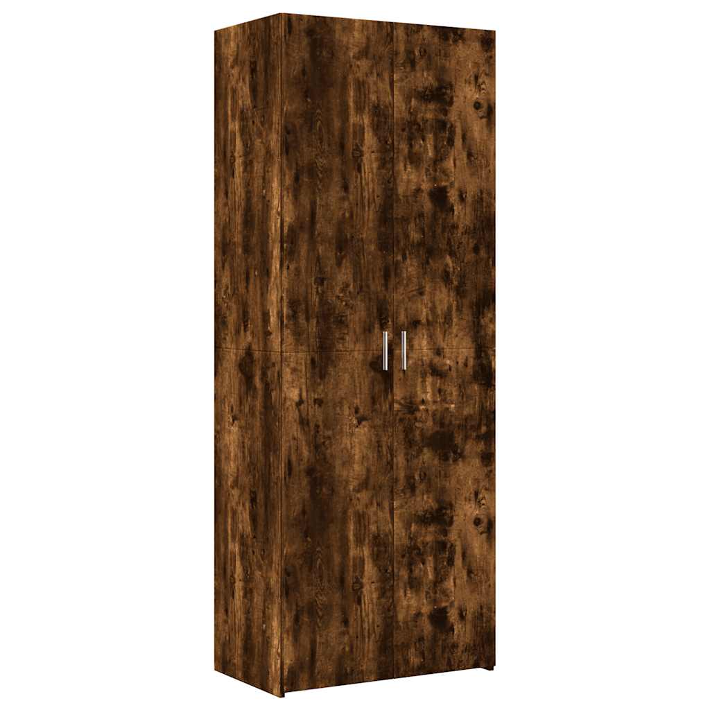 Ormarić za pohranu boja hrasta 70x42,5x225 cm konstruirano drvo