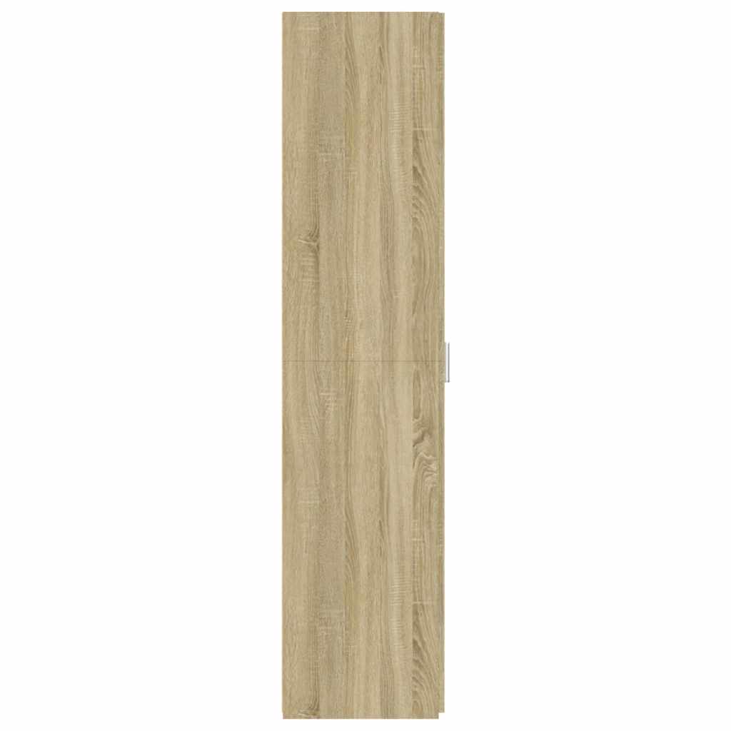 Visoka komoda boja hrasta 30x42,5x185 cm od konstruiranog drva