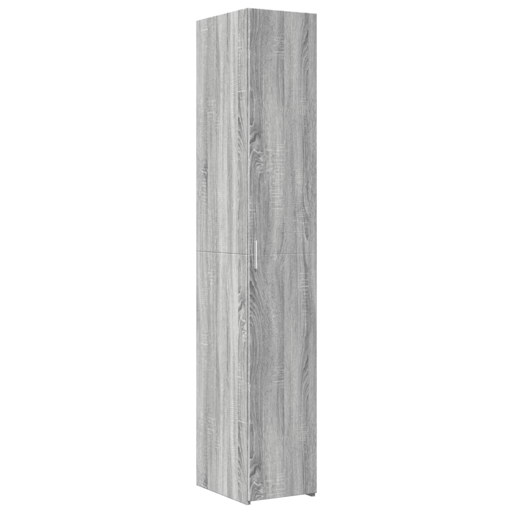 Visoka komoda boja hrasta 30x42,5x185 cm od konstruiranog drva