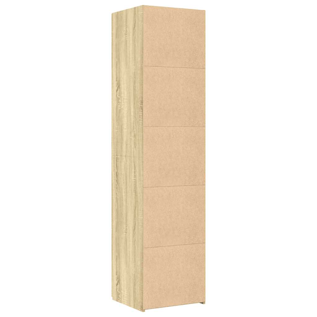 Visoka komoda hrasta sonome 45x42,5x185cm od konstruiranog drva