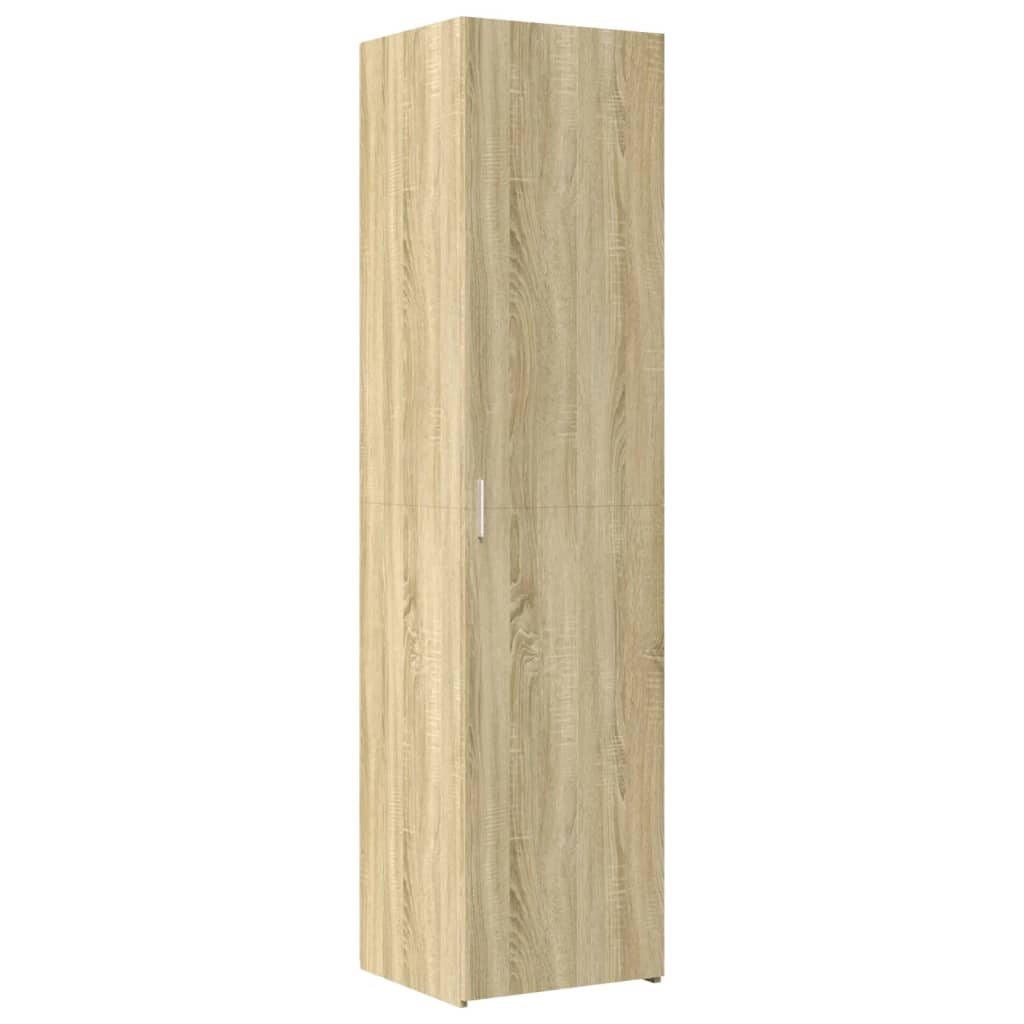 Visoka komoda boja hrasta 50x42,5x185 cm od konstruiranog drva
