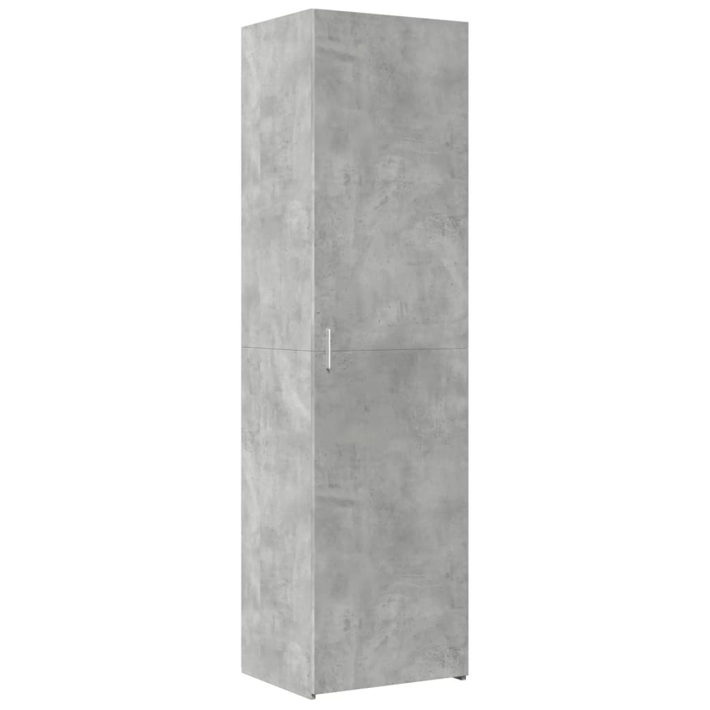 Visoka komoda boja hrasta 50x42,5x185 cm od konstruiranog drva