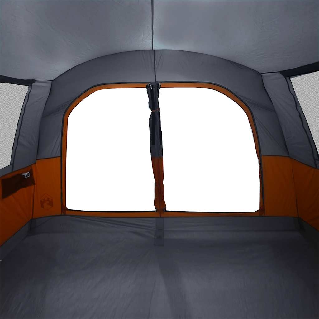 Šator za automobil za 4 osobe sivo-narančasti vodootporni