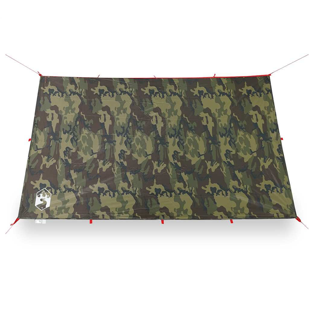 Cerada za kampiranje maskirna 306x306 cm vodootporna