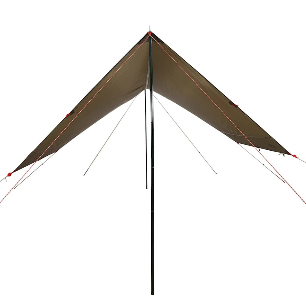 Cerada za kampiranje smeđa 438x376x212 cm vodootporna
