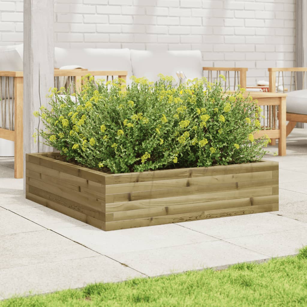 Vrtna sadilica 90 x 90 x 23 cm od impregnirane borovine