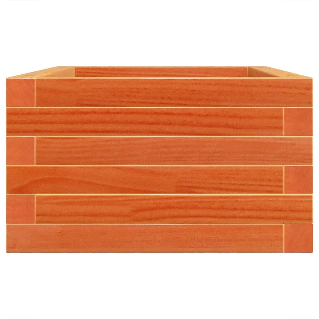 Vrtna sadilica voštano smeđa 70 x 40 x 23 cm masivna borovina