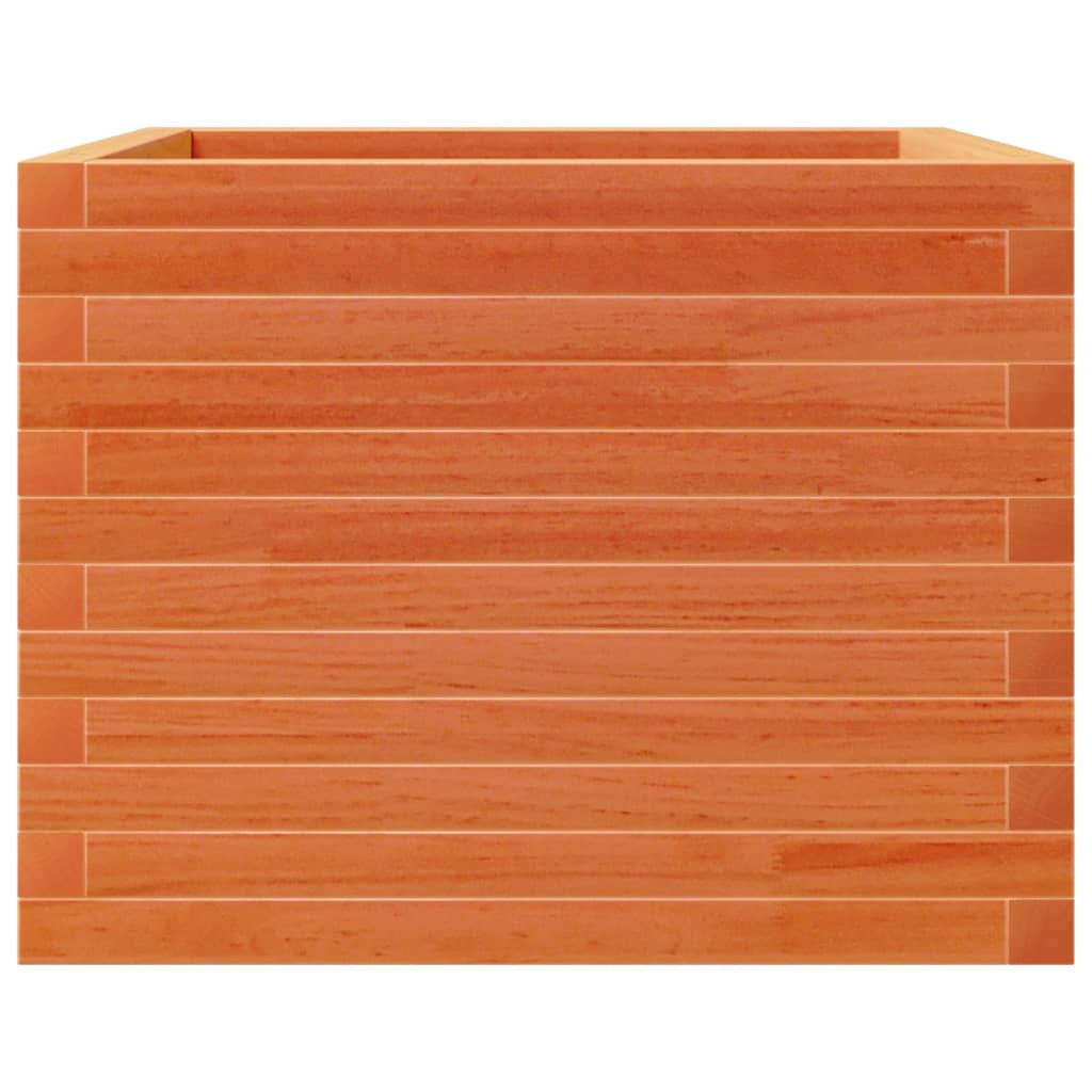 Vrtna sadilica voštano smeđe boje 60x60x45,5 cm od borovine