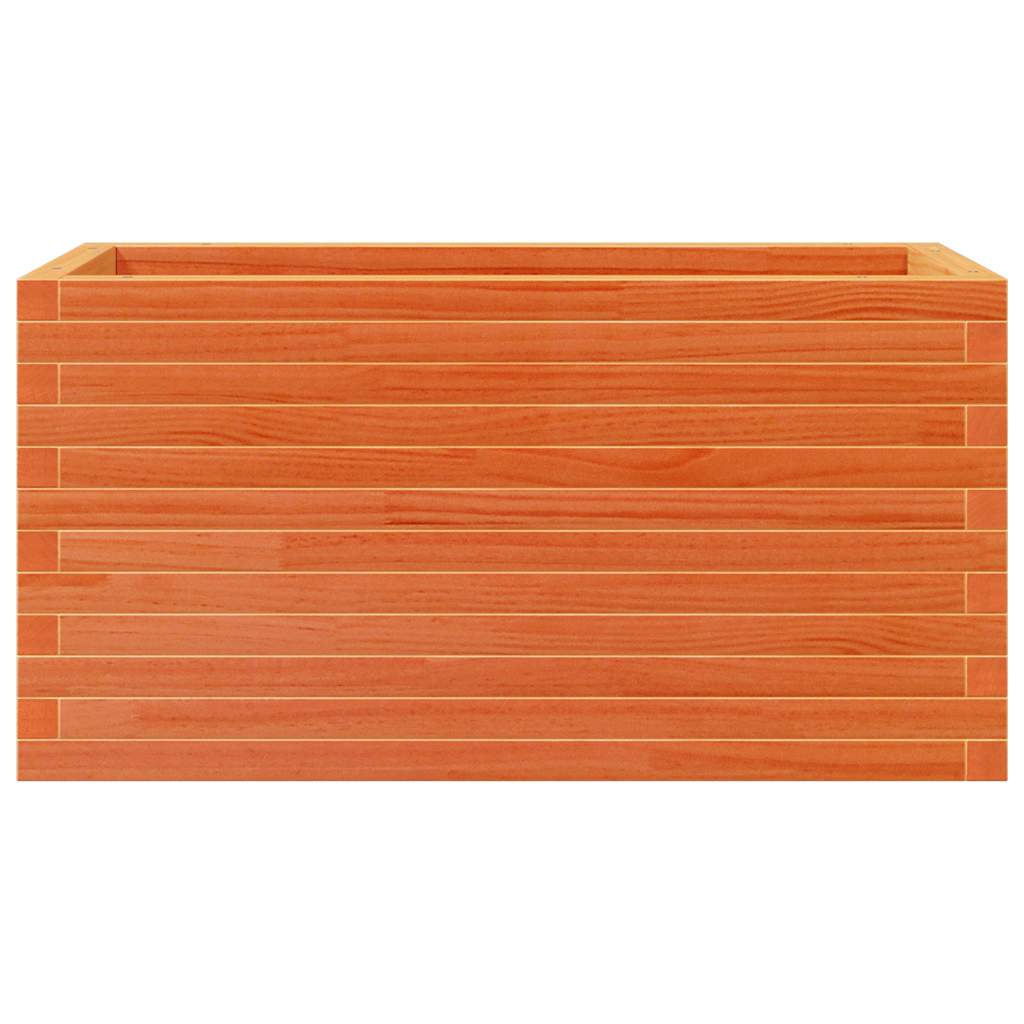 Vrtna sadilica voštano smeđe boje 90x40x45,5 cm od borovine