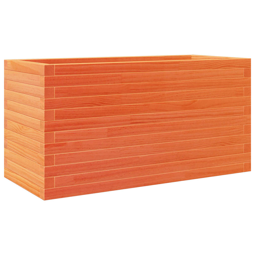 Vrtna sadilica voštano smeđe boje 90x40x45,5 cm od borovine