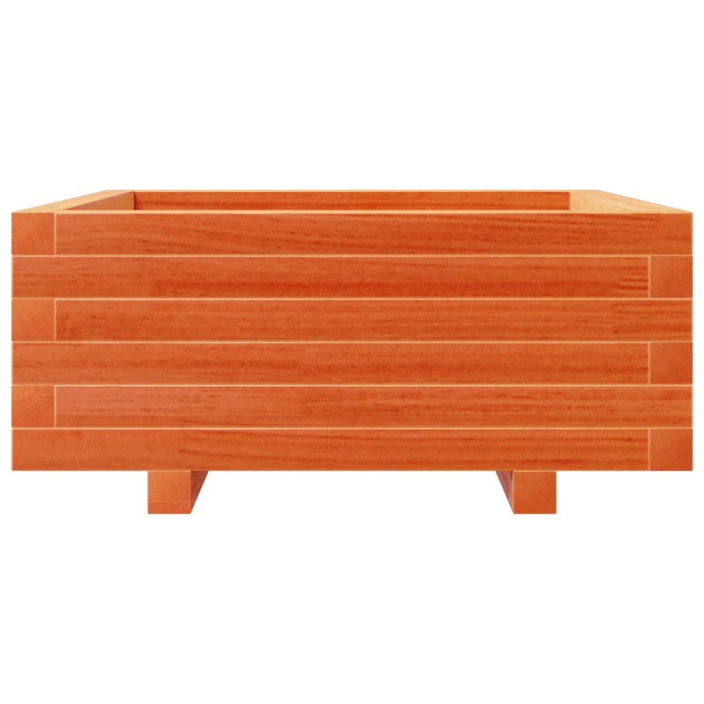 Vrtna sadilica voštano smeđe boje 60x60x26,5 cm od borovine