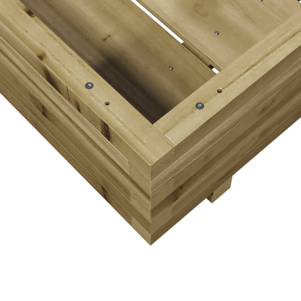 Vrtna sadilica 80 x 80 x 26,5 cm od impregnirane borovine