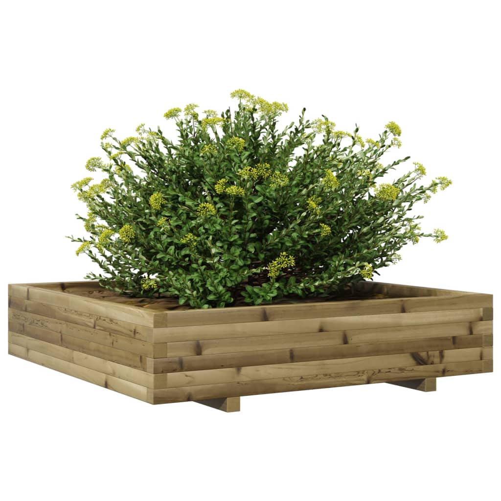 Vrtna sadilica 110 x 110 x 26,5 cm od impregnirane borovine