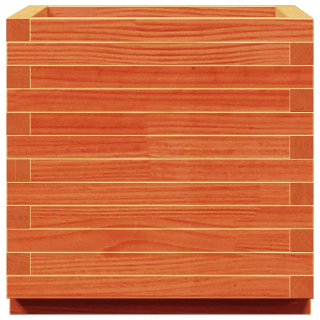 Vrtna sadilica voštano smeđa 50 x 50 x 49,5 cm od borovine