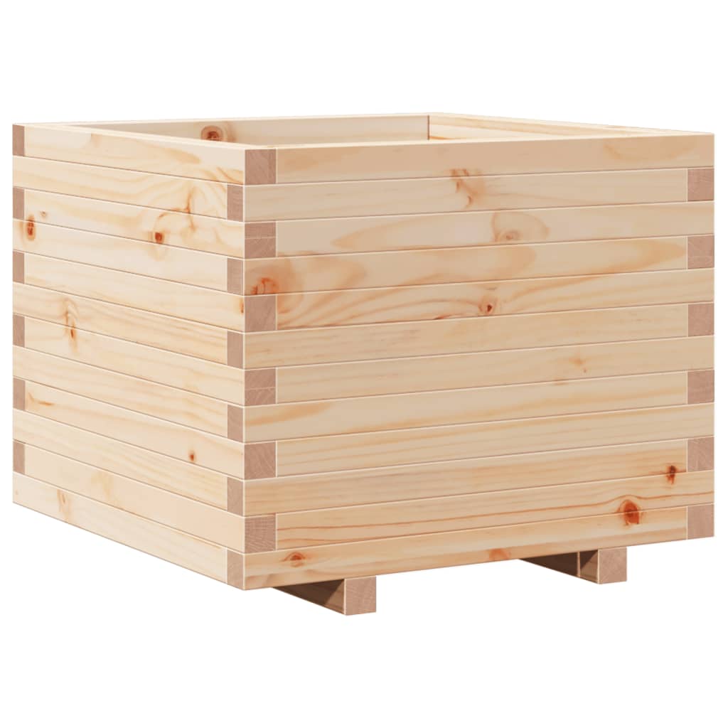 Vrtna sadilica 60x60x49,5 cm od masivne borovine