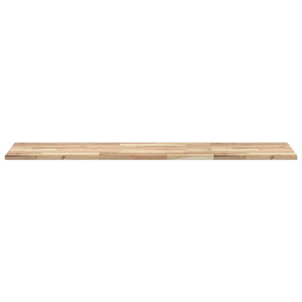 Stolna ploča 120x40x2 cm pravokutna od masivnog drva bagrema