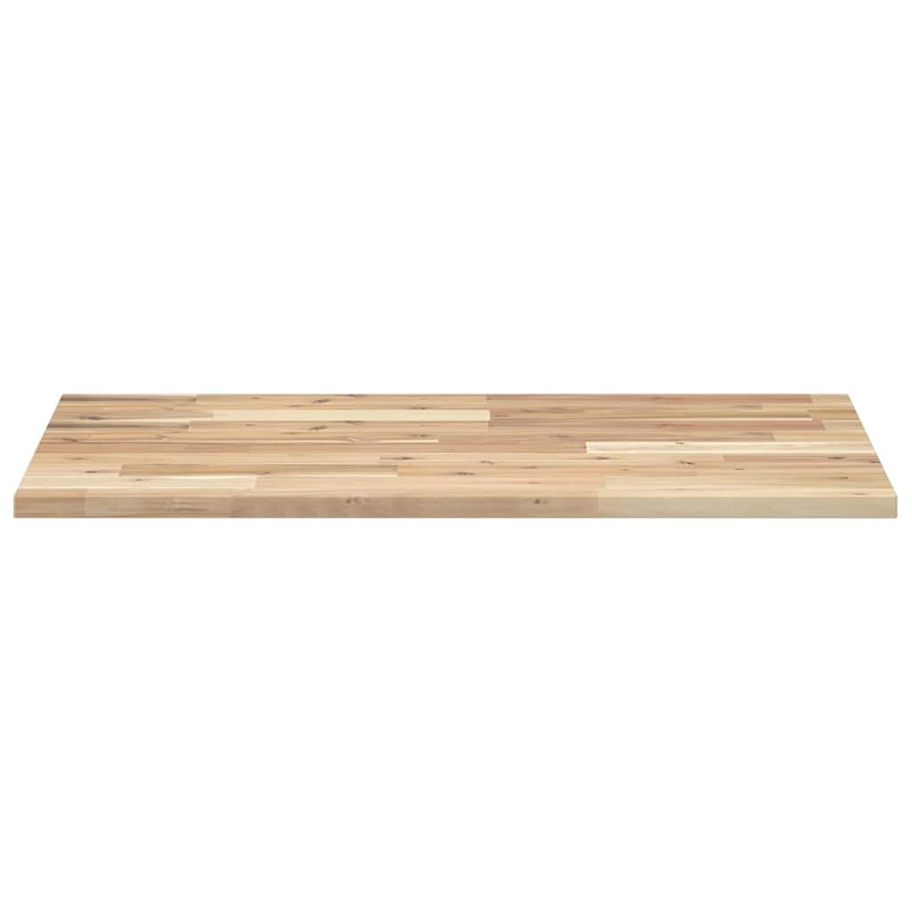 Stolna ploča 100x50x2 cm pravokutna od masivnog drva bagrema