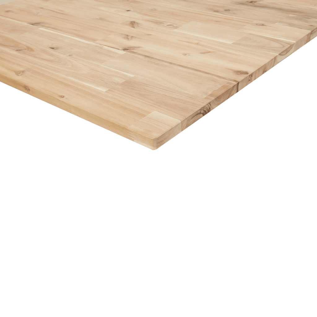 Stolna ploča 140x60x2 cm pravokutna od masivnog drva bagrema