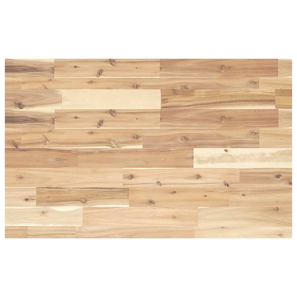 Stolna ploča 80x50x4 cm pravokutna od masivnog drva bagrema
