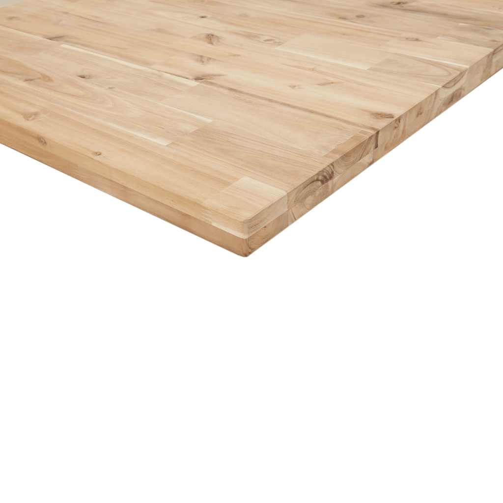 Stolna ploča 120x50x4 cm pravokutna od masivnog drva bagrema