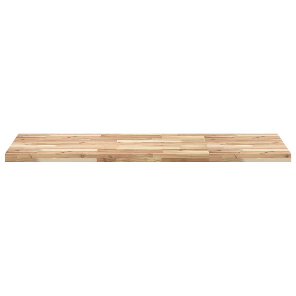 Stolna ploča 140x60x4 cm pravokutna od masivnog drva bagrema