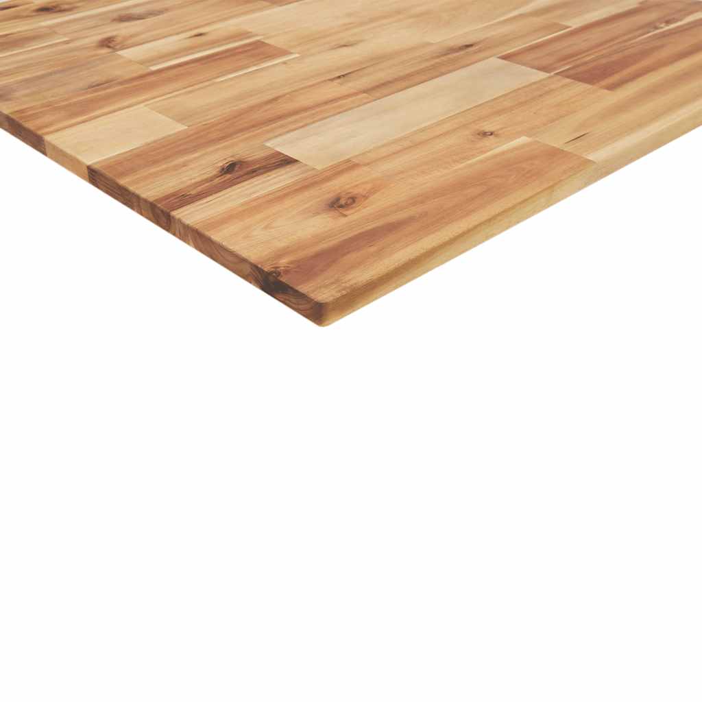 Stolna ploča 100x50x2 cm pravokutna od masivnog drva bagrema