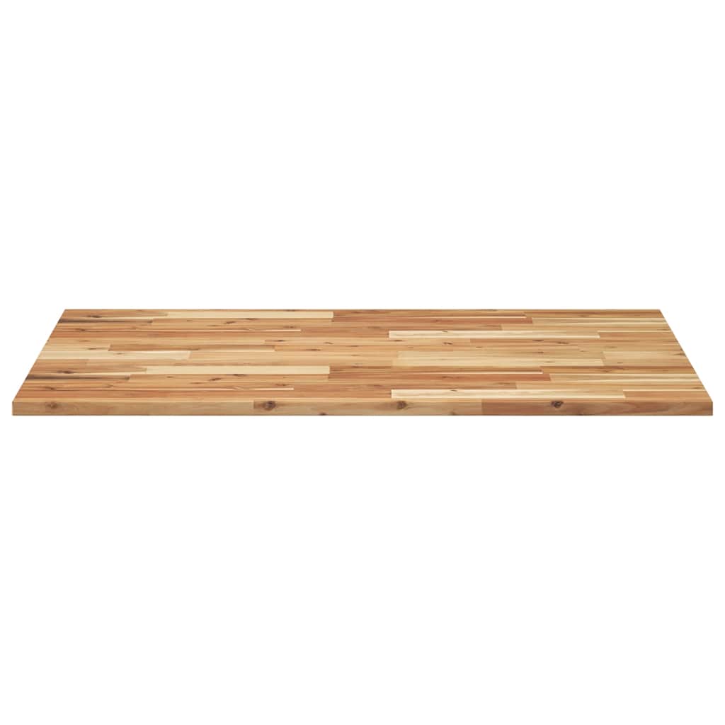 Stolna ploča 120x70x2 cm pravokutna od masivnog drva bagrema
