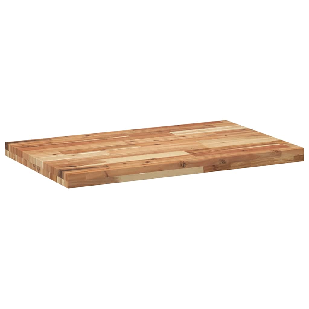 Stolna ploča 160x50x4 cm pravokutna od masivnog drva bagrema