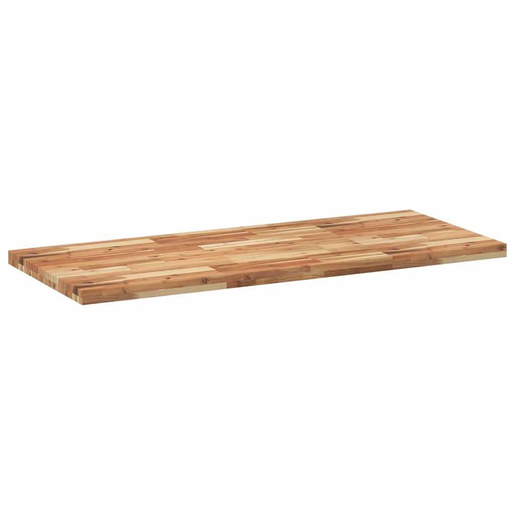 Stolna ploča 120x60x4 cm pravokutna od masivnog drva bagrema