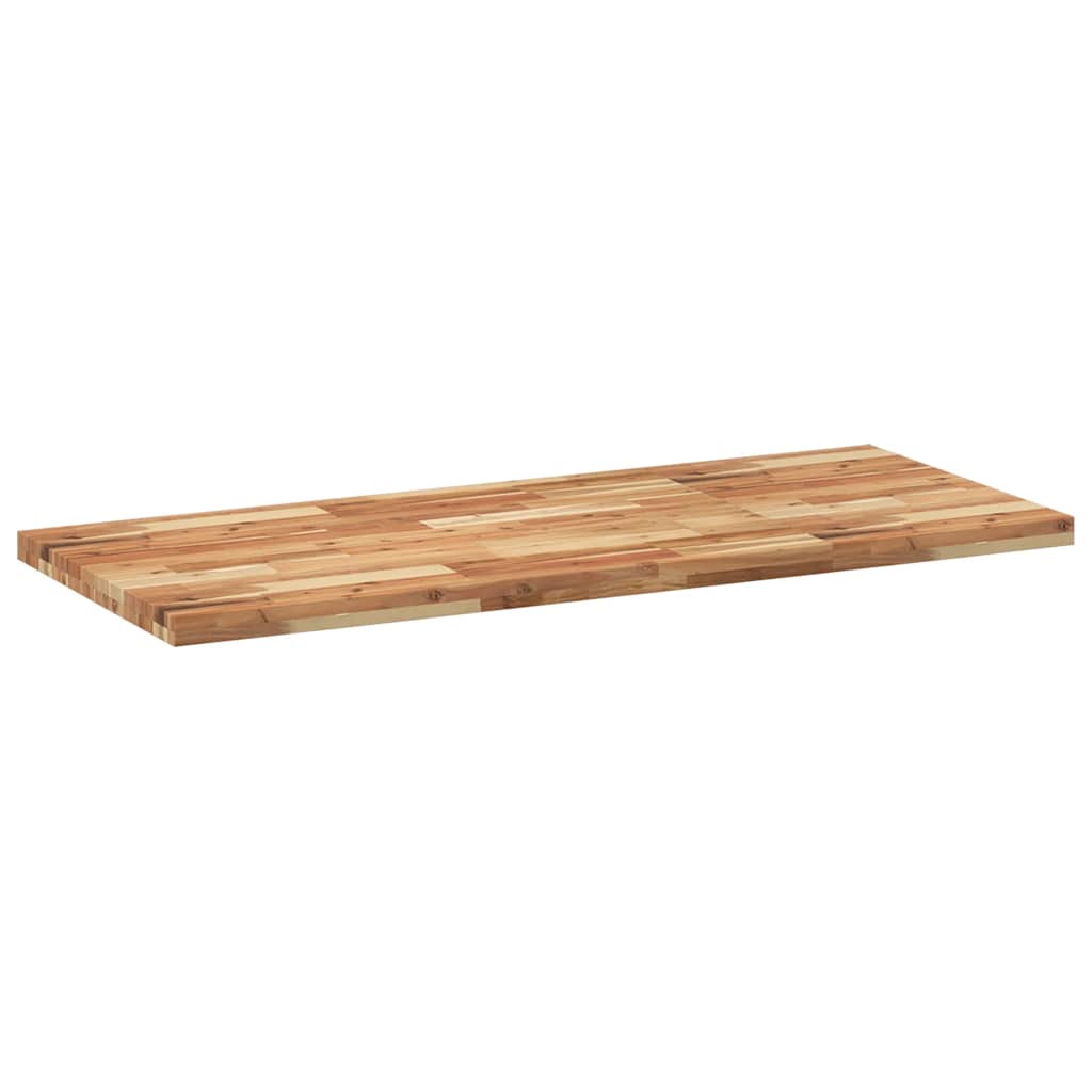 Stolna ploča 120x60x4 cm pravokutna od masivnog drva bagrema