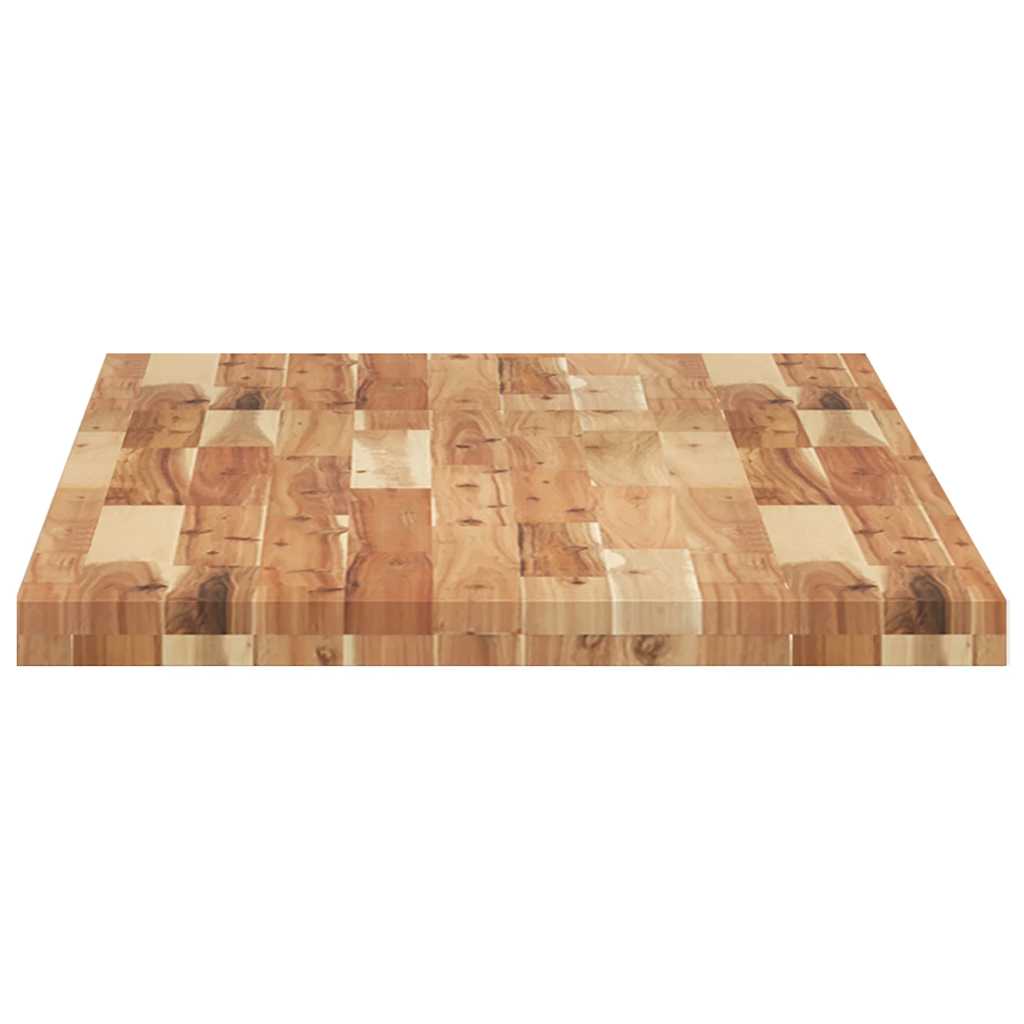 Stolna ploča 140x60x4 cm pravokutna od masivnog drva bagrema