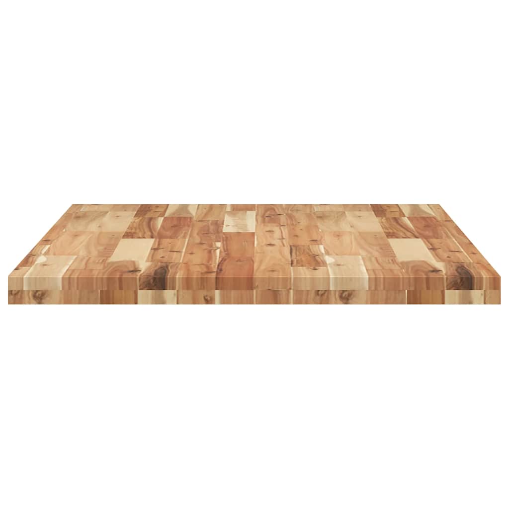 Stolna ploča 100x70x4 cm pravokutna od masivnog drva bagrema