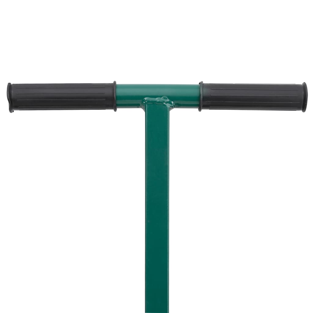 Rasipač komposta 75L zeleni Ø 40 x 60 cm čelični