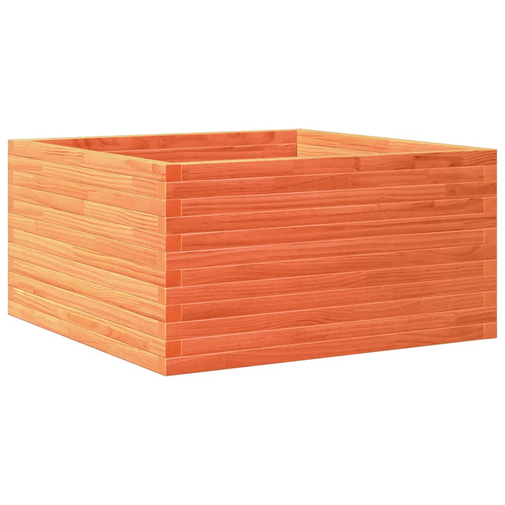 Vrtna sadilica voštano smeđe boje 90 x 90 x 46 cm od borovine