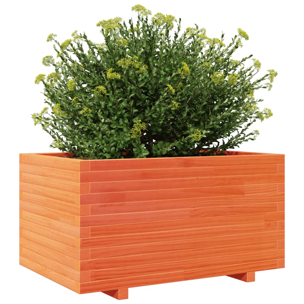 Vrtna sadilica voštano smeđe boje 90x60x49,5 cm od borovine