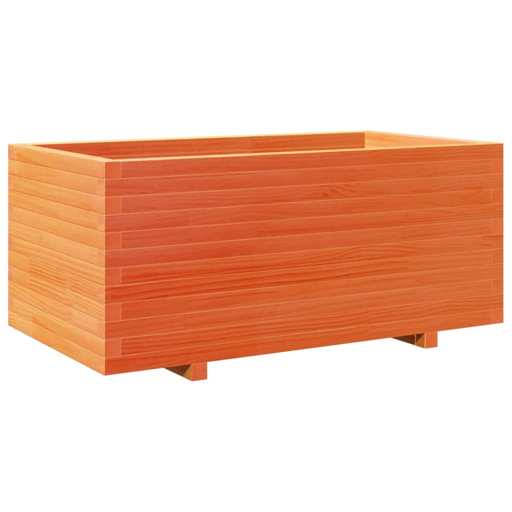 Vrtna sadilica voštano smeđe boje 110x60x49,5 cm od borovine