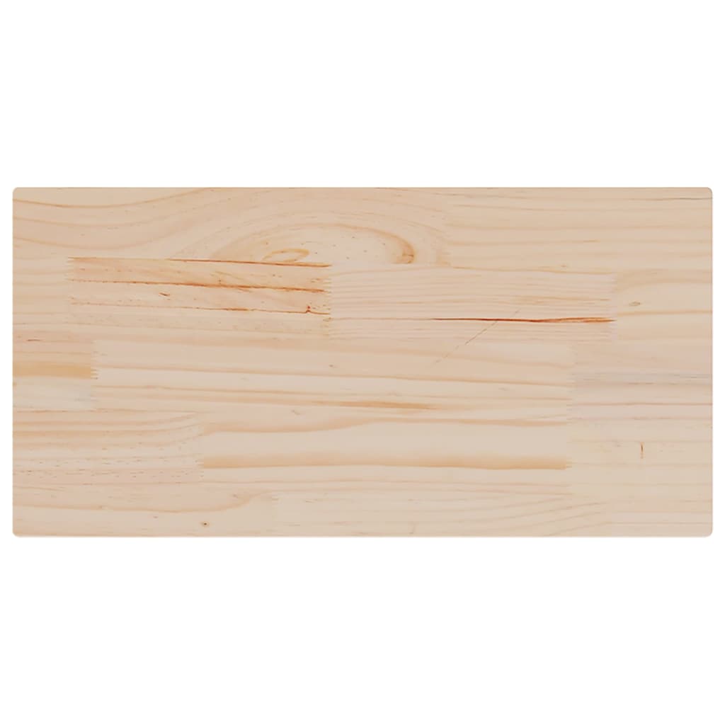 Stolne ploče 4 kom 90x45x1,7 cm od masivne borovine pravokutne