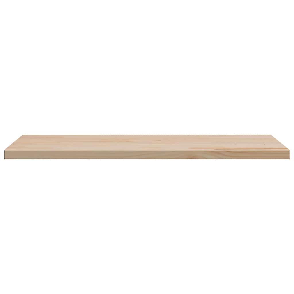 Ploča za stol 80 x 50 x 2,5 cm od masivne borovine pravokutna