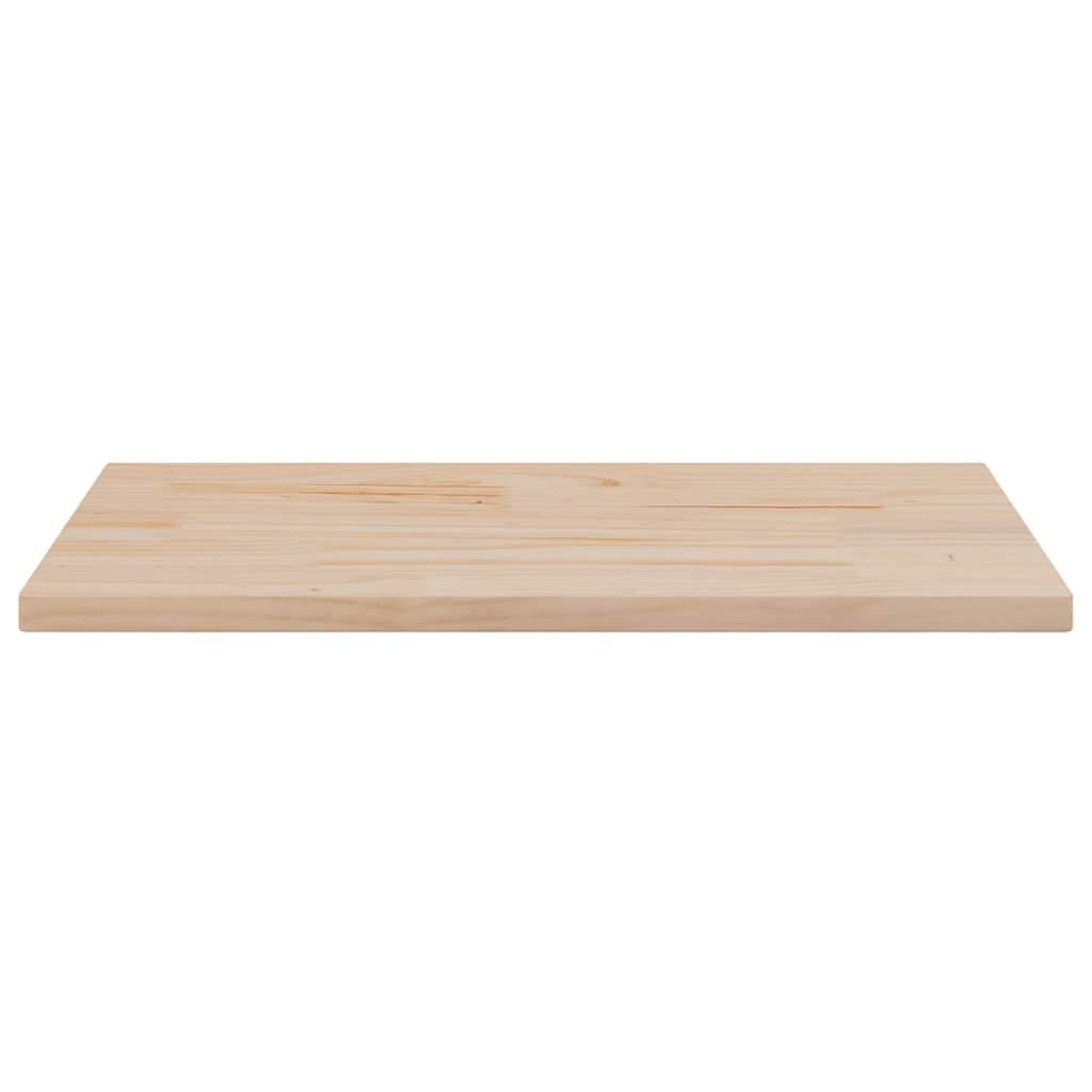 Stolne ploče 2 kom 80x40x2,5 cm od masivne borovine pravokutne