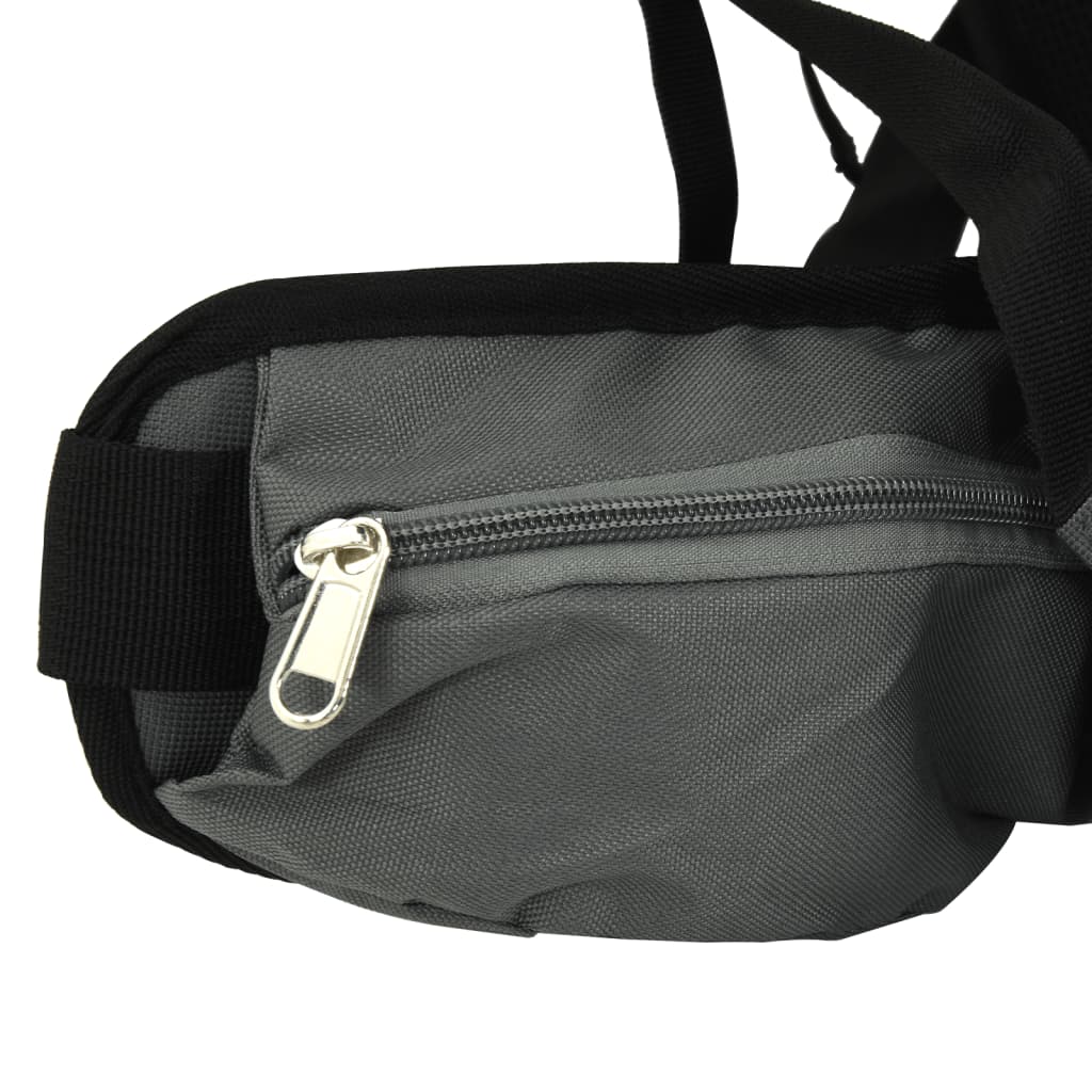 Ruksak za planinarenje sivi 60 L od tkanine Oxford