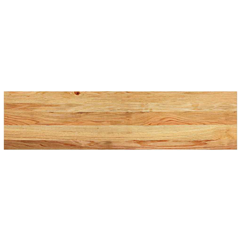 Gazišta stepenice 12 kom svjetlosmeđi 100x25x2 cm masivna hrast
