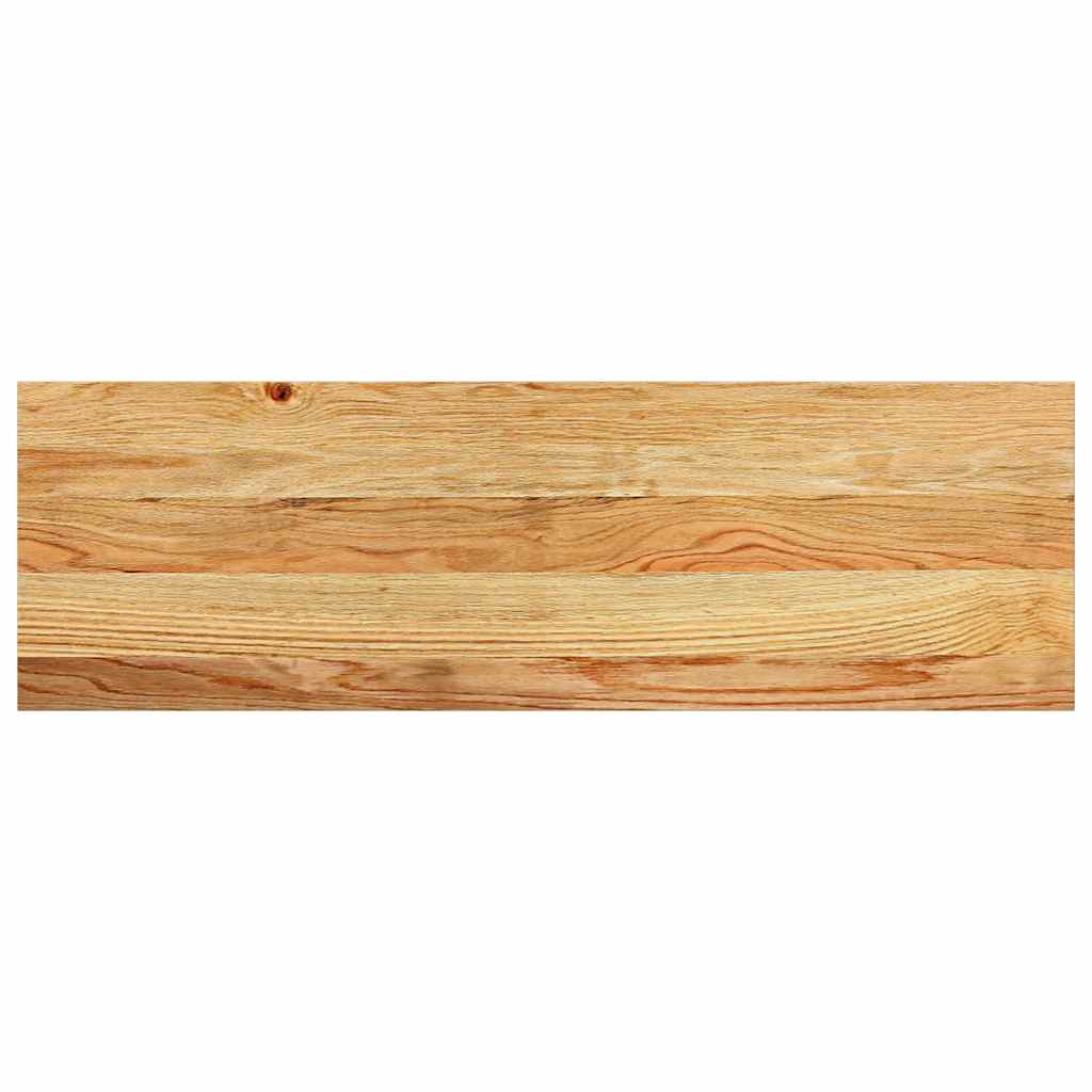 Gazišta stepenice 12 kom svjetlosmeđi 80x30x2 cm masivna hrast