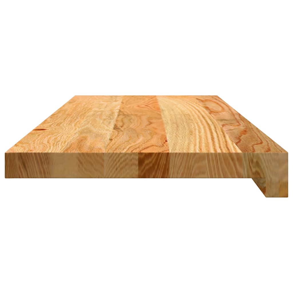Gazišta stepenice 16 kom svjetlosmeđi 70x30x2 cm masivna hrast