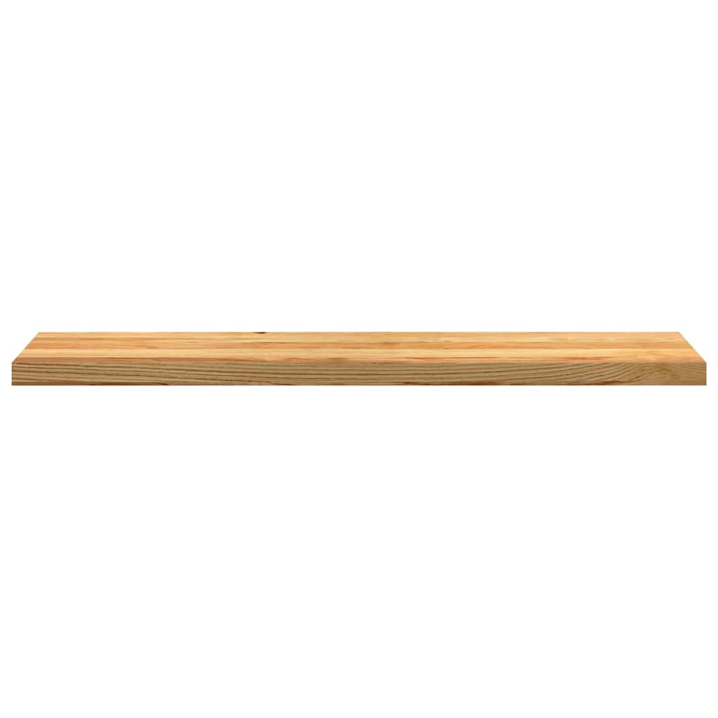 Gazišta stepenice 16 kom svjetlosmeđi 120x30x2 cm masivna hrast