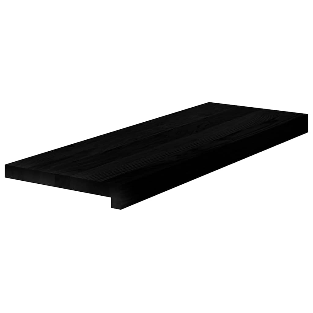 Gazišta stepenice 4 kom tamnosmeđi 70x25x2 cm masivna hrast