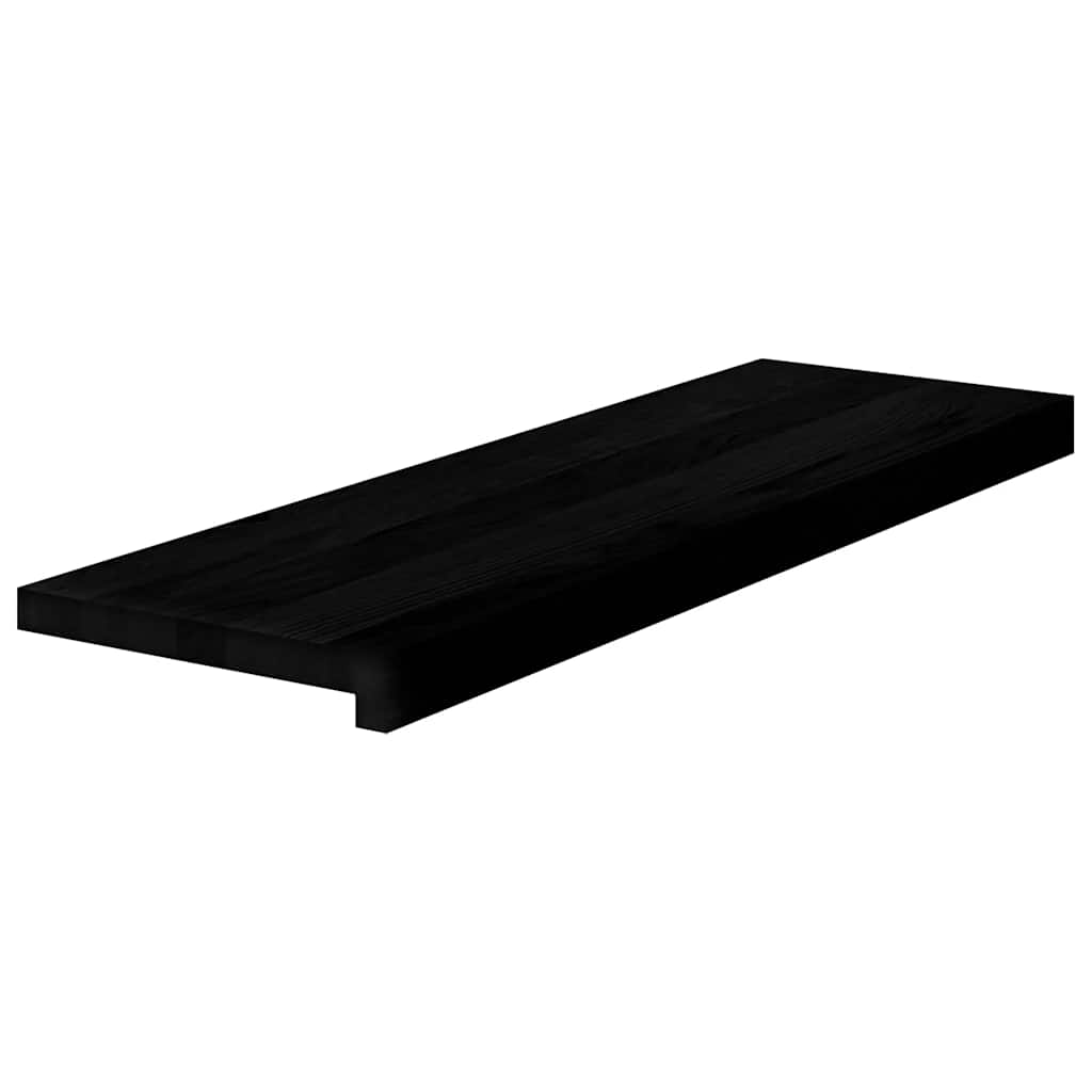 Gazišta stepenice 4 kom tamnosmeđi 80x25x2 cm masivna hrast
