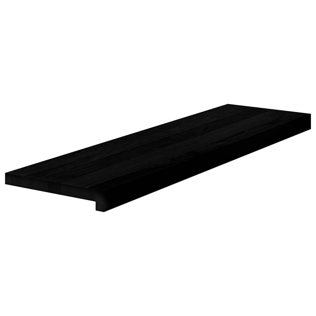 Gazišta stepenice 4 kom tamnosmeđi 90x30x2 cm masivna hrast