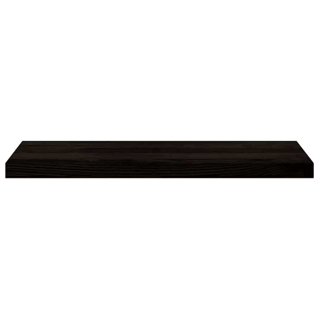 Gazišta stepenice 12 kom tamnosmeđi 80x25x2 cm masivna hrast