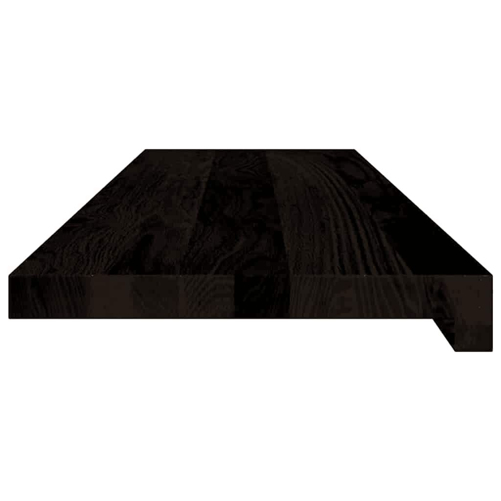 Gazišta stepenice 12 kom tamnosmeđi 90x30x2 cm masivna hrast